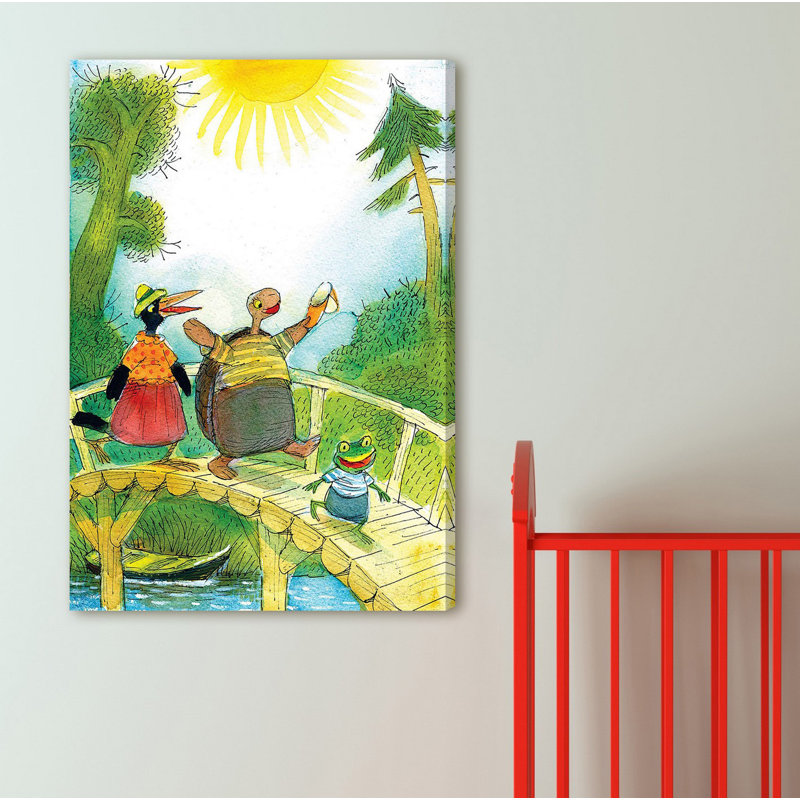Walk - Wrapped Canvas Print, 152cm H x 102cm W
