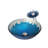 Novatto 16.5'' Glass Circular Bathroom Sink with Faucet-10833771