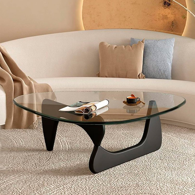 Table basse Noguchi - noir, Noir