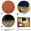 «Blue Sky Above Redend Point VI», art mural abstrait sur toile-87342388-87342394