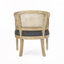 Fauteuil d'appoint à structure en bois d'hévéa-1069220190