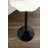 Round Marble and Metal Drink Table-2111102427