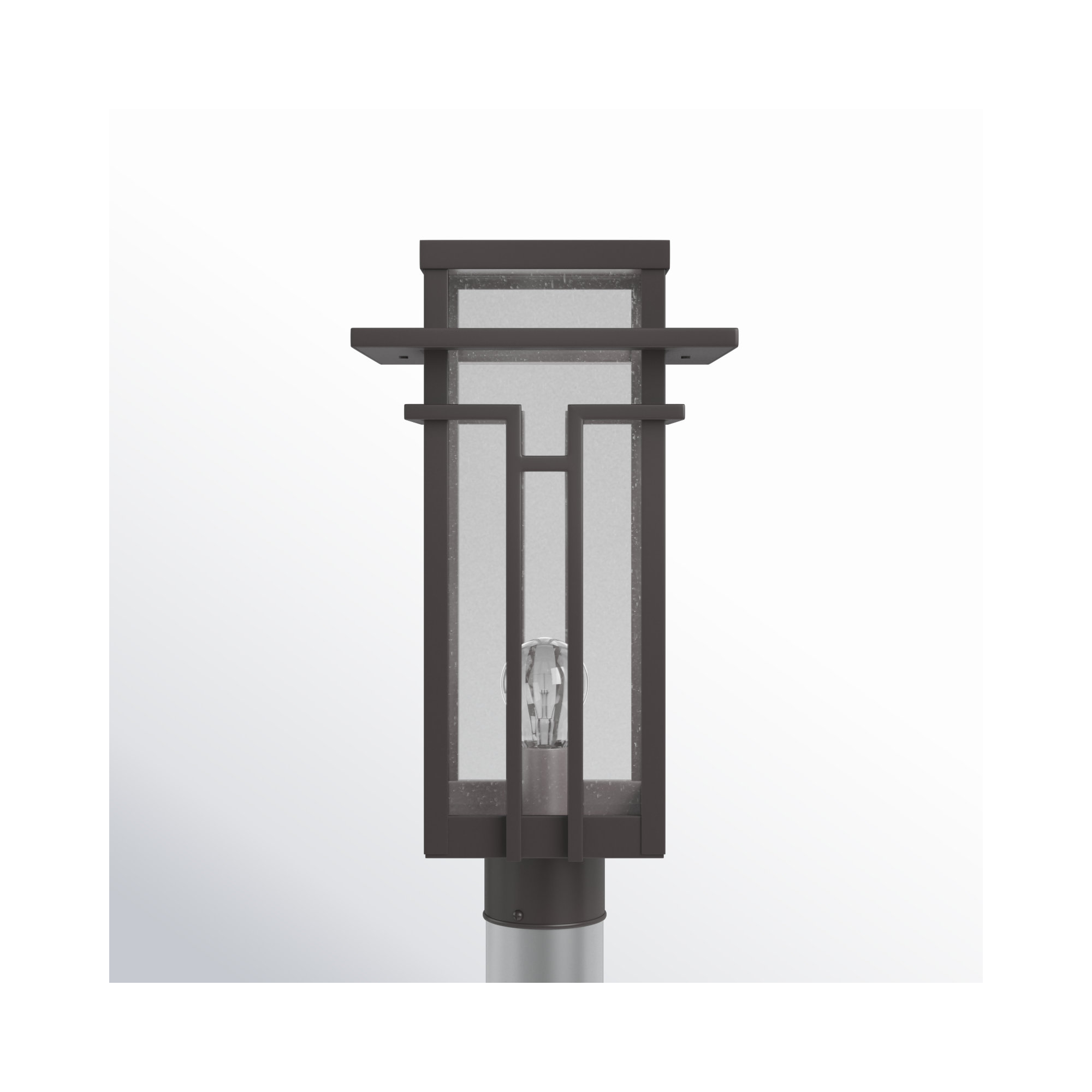 Blithe Seeded Metal Outdoor Lantern Head