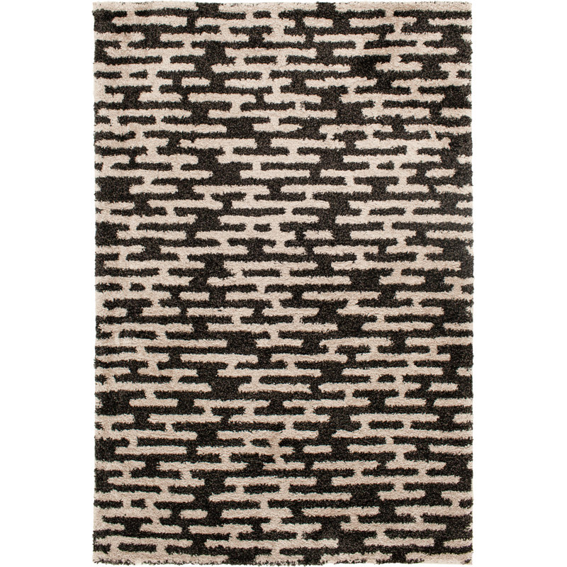 Golbus Washable Abstract Indoor Rug, Rectangle 5' x 7'3"