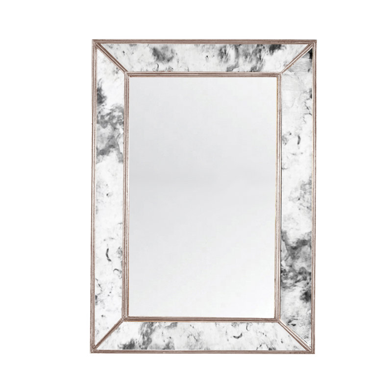 Miroir Dion Glam, Argent, H 41 po x l 29 po