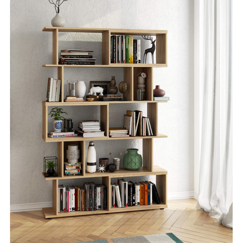 Ayca 177cm H x 120cm W Bookcase