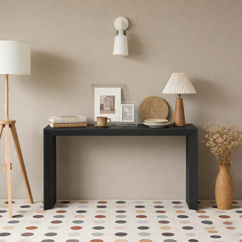 Console de style moderne, Noir
