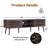 Mid Century Modern TV Stands For Up To 70" TV With Storage, Fluted Wood TV Stand For Living Room, Boho Media Console, Entertainment Center With Cable Management-906857376