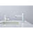 Chrome Single Hole Bathroom Faucet,Laundry Vanity Sink Faucet With Two 9/16" Hoses-117992957