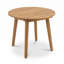 Table de bout en bois d'acacia massif
