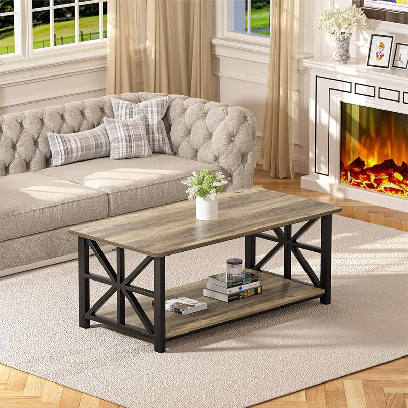 Table basse rustique Farmhouse