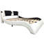Base de lit tapissier en similicuir: DEL, musique Bluetooth, RVB, massage par vibration-432689212-432689209