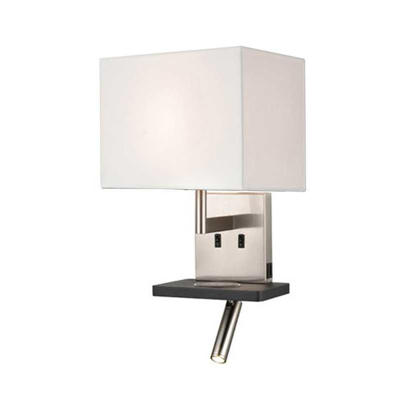 Aphan LED Armed Sconce, Off White