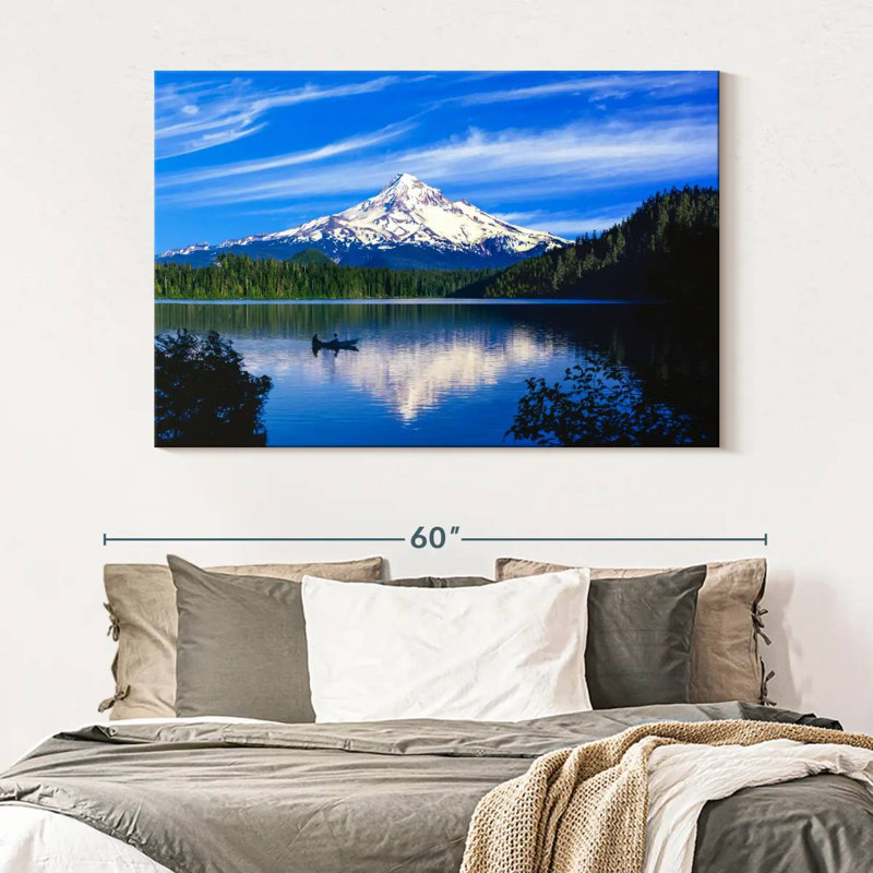 Alvord Kayaking At Mount Hood, 34" H x 51" W
