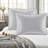 Reversible Quilt Bedding Set, Gray Cotton, Classic Pattern For All Seasons