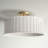 Cuthmore Wicker Semi Flush Mount-1401355508-1401355511