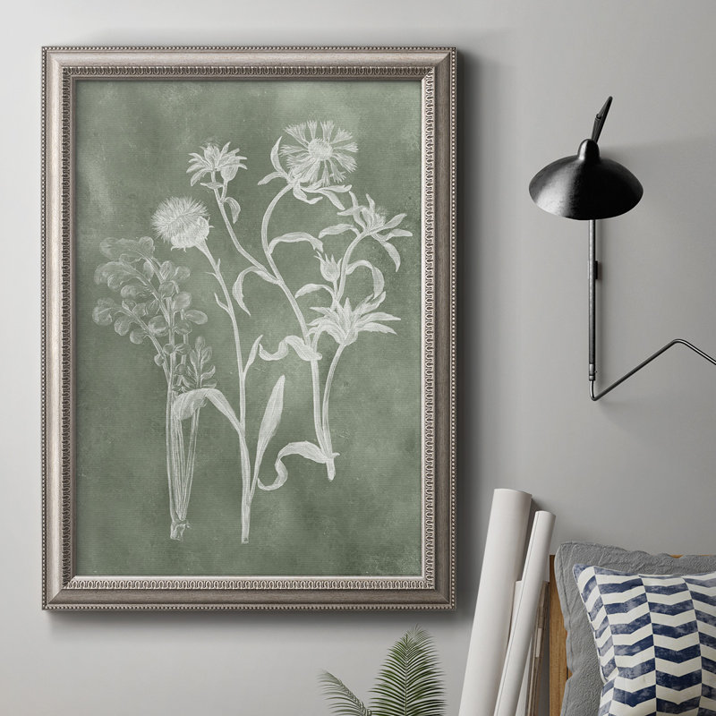 «Sage Impressions II», peinture sur toile encadrée, H 20 po x l 16 po x P 2,5 po