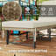 198cm Long Single Chaise with Cushions
