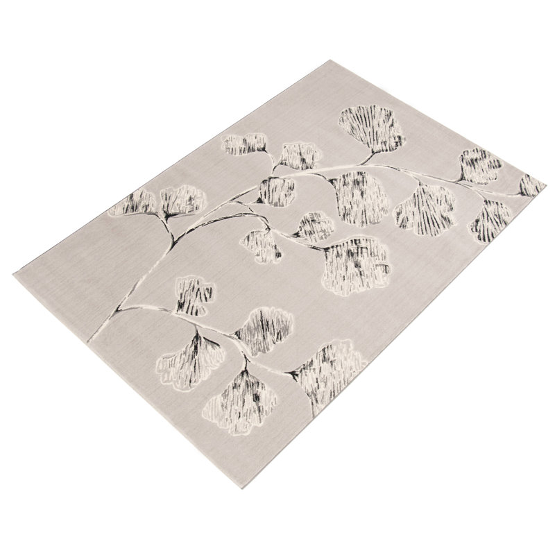Fortside Floral Indoor Rug, Rectangle 5'3" x 7'7"