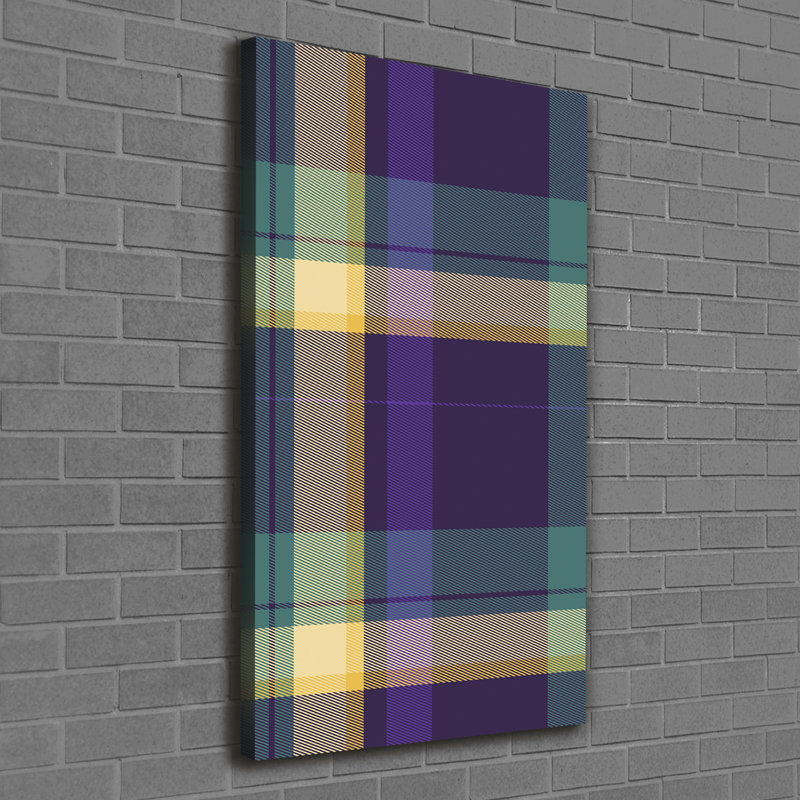 Lattice Texture - Wrapped Canvas Art Print
