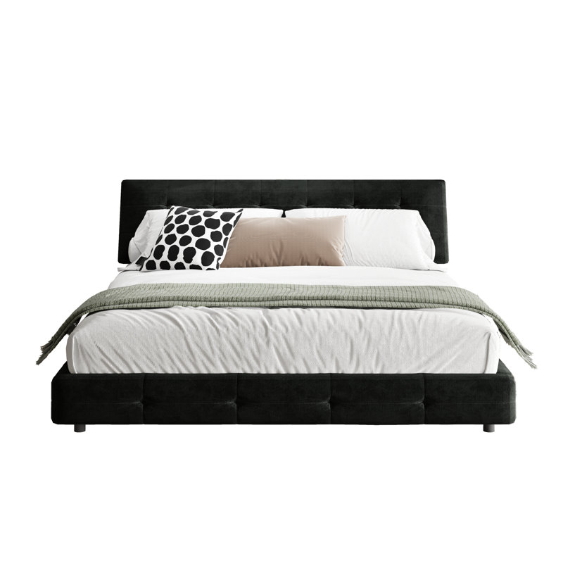 Lit Cloud en chenille silencieux et confortable pour les chambres élégantes
