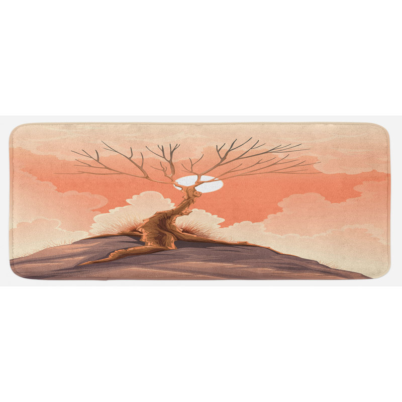 Tapis de cuisine paysage