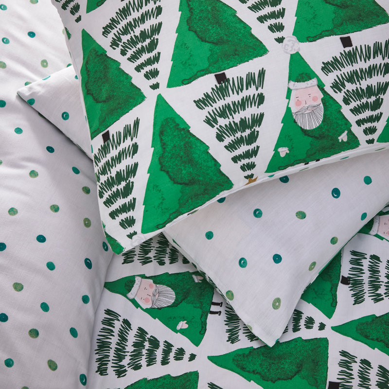 Geometric Shapes Duvet Cover Set with Pillowcases Included, 120cm W x 150cm L - 50cm W x 75cm L