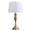 Ensemble de 2 lampes de table en acier de 25,5 po avec abat-jour en lin-16647217-16647230