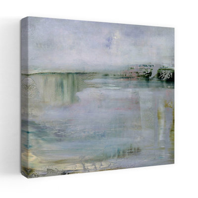 Sanctuary Bay 6, art contemporain abstrait lavande