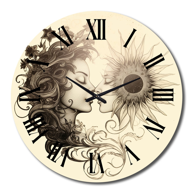 Metal Wall Clock, Large