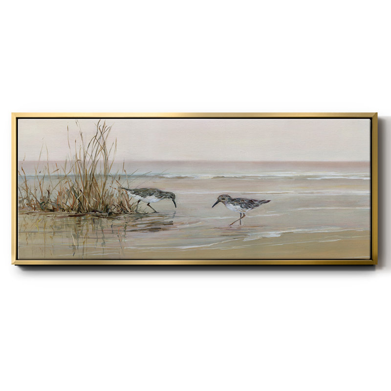 Early Risers I- Framed Canvas