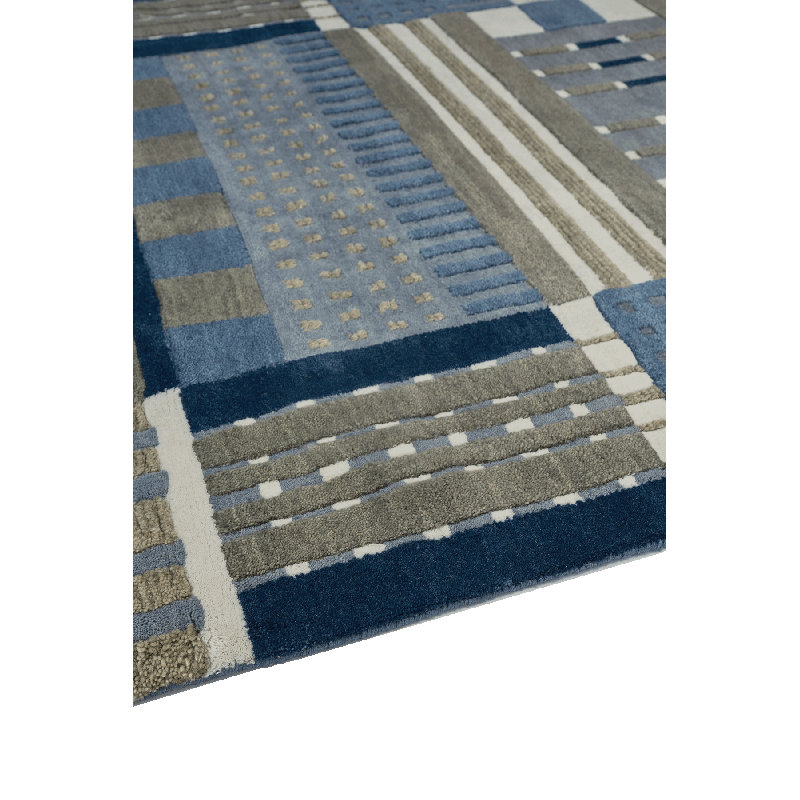The Rug Company X Paul Smith Takt, Indigo, Rectangle 6' x 9'