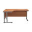 L-Shaped Metal Base Desk Shell-20428140-20428142-20428145
