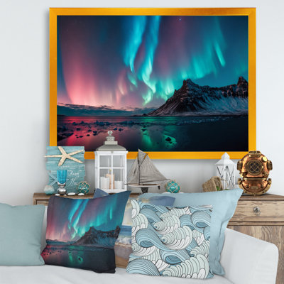 Aurore boréale «Beautiful Dancing Waves Of Light IV», reproduction sur toile