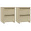 Demona 30cm W Bedside Table-523785548