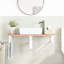 Aricela 100cm Solid Wood Bathroom Vanity Top