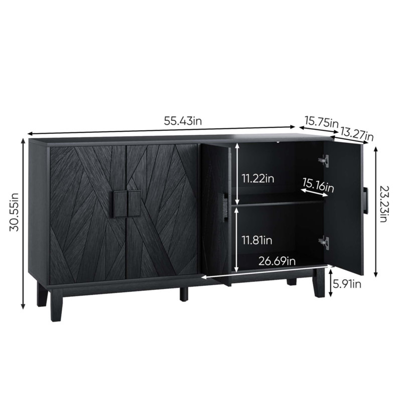 Modern Style Buffet Cabinet