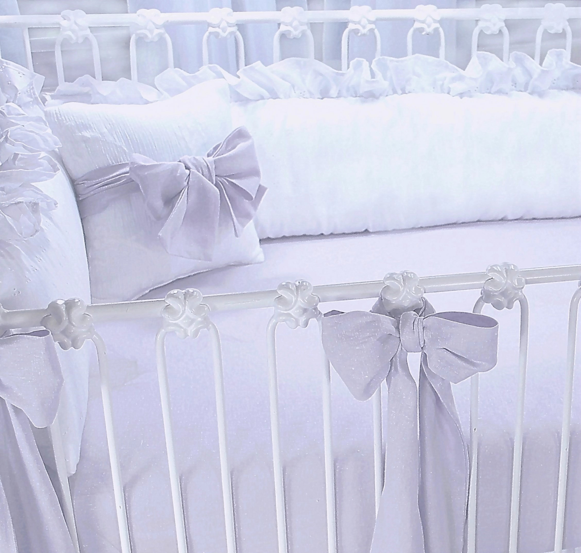 Blueberrie Kids Lavender Linen Crib Sheet Wayfair