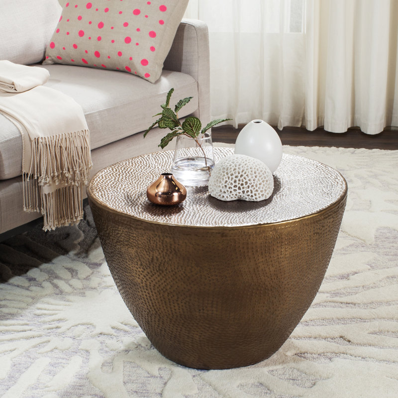 Single Coffee Table, Gold