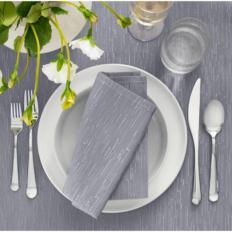 Serviettes de table Brosh, Gris