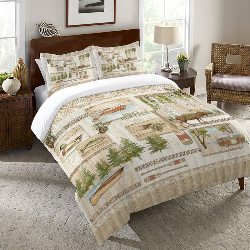 Lakewood Machine Woven Comforter, Queen Comforter