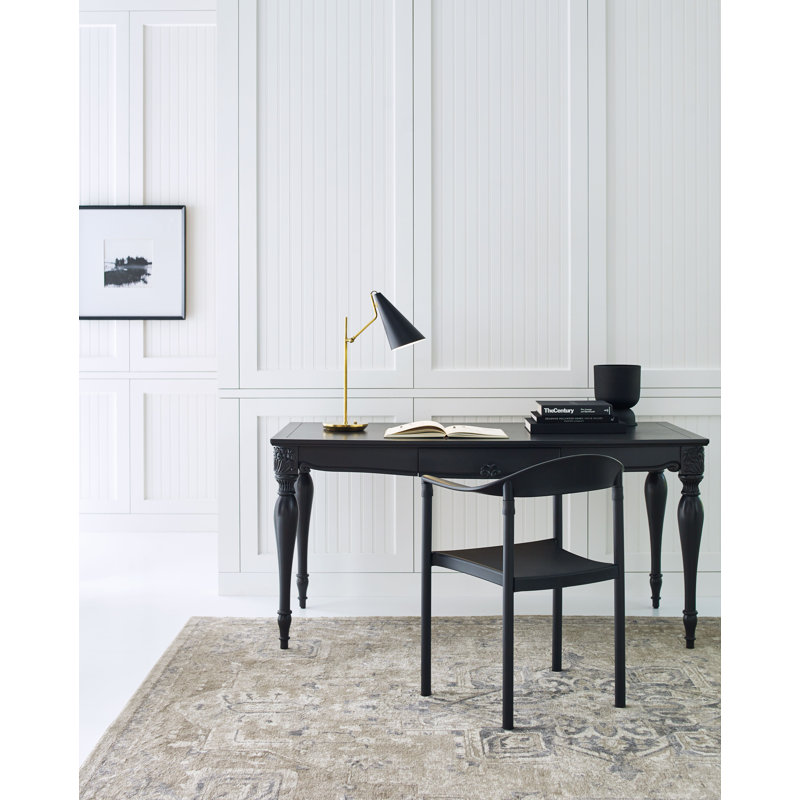 AERIN Clemente Table Lamp, Brass/Black