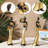 Set of 3 Vintage-Style Figure Sculptures