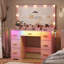 Coiffeuse avec miroir lumineux DEL-130038475