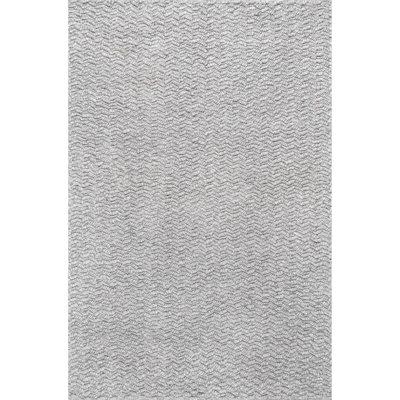 Courtlyn Handwoven Wool/Cotton Gray Area Rug
