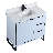 Gesel 36'' Single Bathroom Vanity with Stone Top-822512976-822512981-868973381