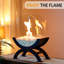 Bio-Ethanol Tabletop Fireplace with Flame Guard