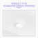 Hewei 15'' White Ceramic Rectangular Vessel Bathroom Sink with Faucet
