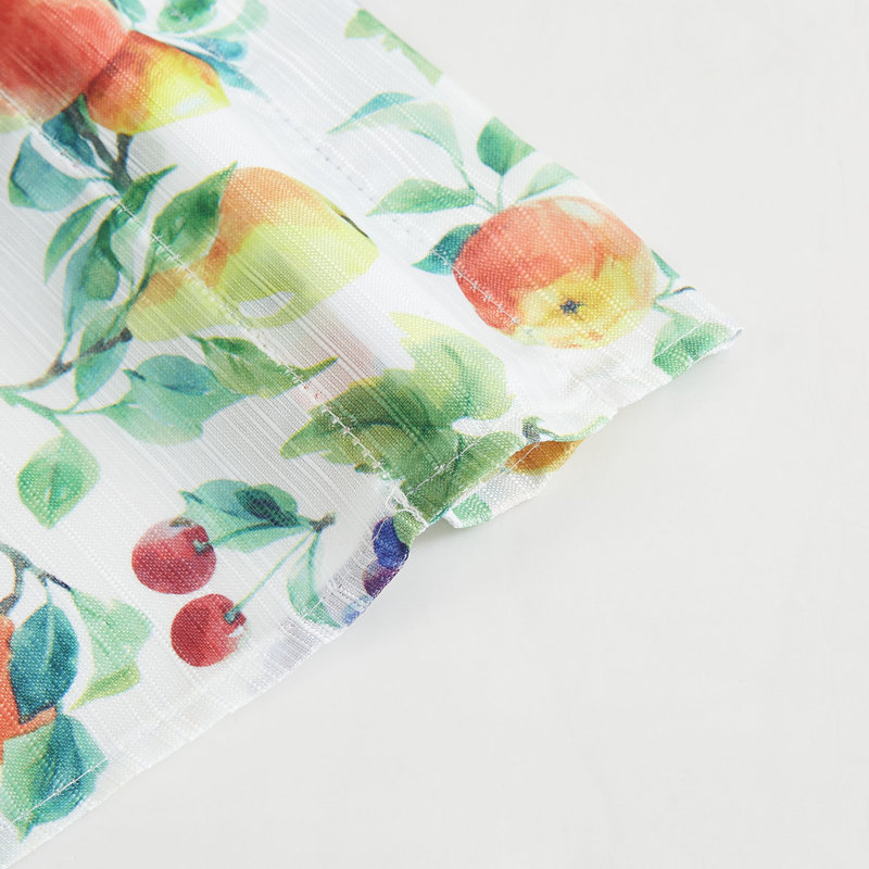 Ensemble de rideau de cuisine Fruit