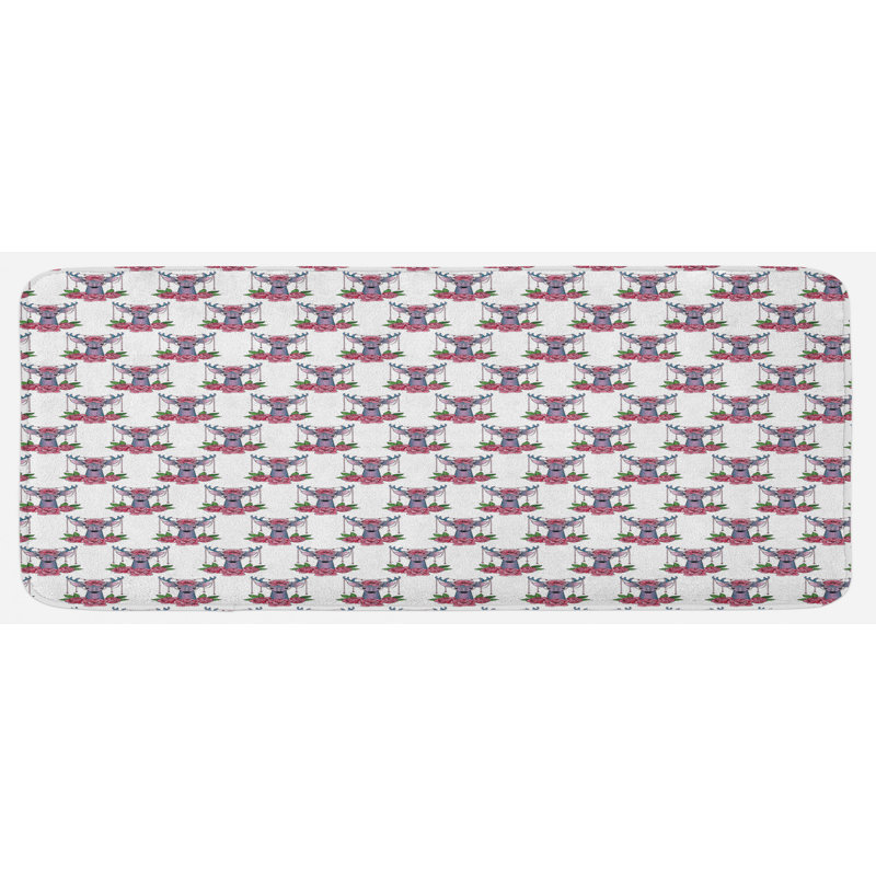 Tapis de cuisine tatoo
